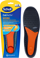 Scholl GelActiv Work Einlegesohlen für 7,96€ (Vergleich: 13,94€)