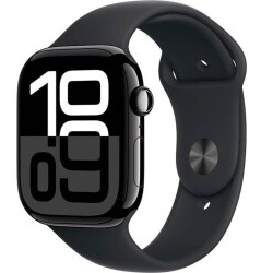 [Refurbished] Apple Watch 10 LTE Diamantschwarz Alu 46mm für 233,91€ (Vergleich: 449€)