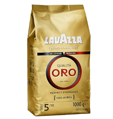 Lavazza Qualità Oro Kaffeebohnen 1kg für 17,97€ (Vergleich: 24,04€)