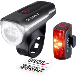 SIGMA LED Fahrradlicht Set AURA 60 und INFINITY für 39,99€ (Vergleich: 46,90€)