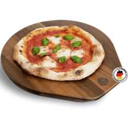 BURNHARD Pizzabrett aus Akazienholz (34 cm) für 25,42€ (Vergleich: 29,90€)