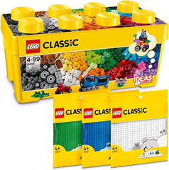 LEGO Classic Starterset 484 Teile + 3 Platten für 47,99€ (Vergleich: 67,68€)