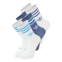 Adidas Unisex Socken 3S Crew im 3er-Pack für 5€ zzgl. 4,99€ Versand