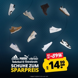 SportSpar: Schuhe zum SPARPREIS bereits ab 14,99€