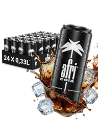 24er Pack afri cola Dosen (je 330 ml) für 13,76€ (0,57€/Dose) + 6€ Pfand