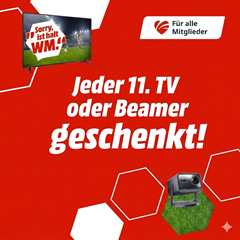MediaMarkt: Jeder 11. gekaufte Fernseher oder Beamer wird erstattet
