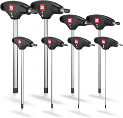 INBUS 70129 T-Griff Schraubendreher Set (8-teilig) für 29,95€ (Vergleich: 44,90€)