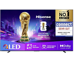Hisense 100E7Q 100 Zoll inkl. Montage für 1.359€ (Vergleich: 1.399€)