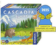 Kosmos Cascadia Junior Legespiel für 20,99€ (Vergleich: 23,94€)