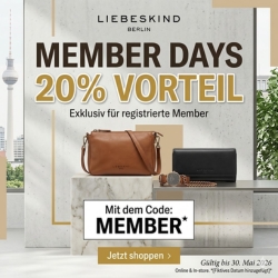 Libeskind Berlin: 20% Extra-Rabatt auf das Sortiment