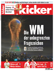 kicker Jahresabo (292,80€) + 180€ Prämie & WM-Sonderheft 2026