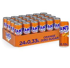 Fanta Zero Orange 24er-Pack im Spar-Abo für 11,79€ (=49 Cent je Dose)