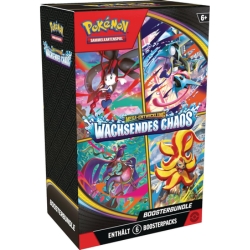 Pokémon-Sammelkartenspiel: Boosterbundle Mega-Entwicklung – Wachsendes Chaos (6 Boosterpacks) für 29,94€ (Vergleich: 44,99€)
