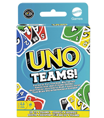 Mattel Games UNO Teams Kartenspiel für 6,46€ (Vgl. 11,98€)