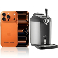 Apple iPhone 17 Pro Max für 299€ mit Telekom Unlimited Tarif und gratis Bierzapfanlage + 50€ Wechselbonus für 44,94€/Monat
