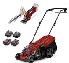 Einhell GE-CM 36/36 Li Mäher + Schere inkl Akkus für 253,99€ (Vgl. 310,99€)