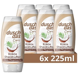 Duschdas Care Duschgel Kokos & Sheabutter (6x 225 ml) für 5,13€ im Sparabo (Vergleich: 11,61€)