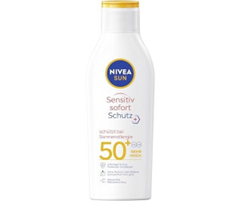 NIVEA SUN Sensitiv LSF 50+ (200 ml) für 7€ im Spar-Abo (Vgl. 12,62€)