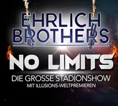 Bis zu 55% Rabatt: EHRLICH BROTHERS – NO LIMITS – Die Sneak Preview & Die große Stadionshow im Juni in Frankfurt