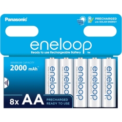 eneloop AA/Mignon Packung mit 8 NI-MH-Akkus für 19,75€ (Vergleich: 24,99€)
