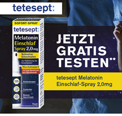 tetesept Melatonin Einschlaf-Spray: Kaufpreis bis 7,99€ zurück
