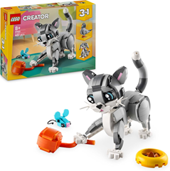 LEGO Creator 3in1 Graue Katze 31163 für 14,99€ (Vgl. 18,79€)