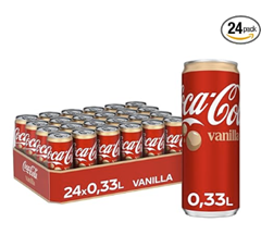Coca-Cola Vanilla 24x330ml Dose für 11,79€ im Spar-Abo mit Coupon (0,49€/Dose)