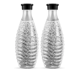 SodaStream CRYSTAL Glaskaraffen 2er-Pack für 10,99€ (Vgl. 15,94€)
