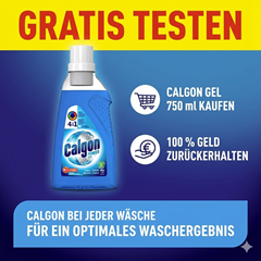 Gratis testen: Calgon 4in1 750ml: Kaufpreis bis 4,49€ zurück