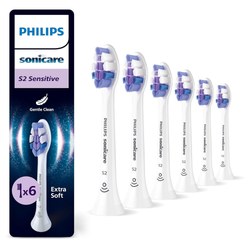 Philips Sonicare Sensitive Bürstenköpfe 6er für 24,99€ (Vgl. 39,99€)