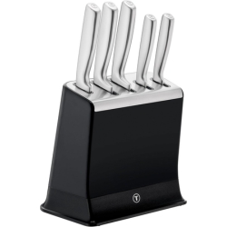 Tefal EverSharp Pro 5-teiliges Messer-Set mit selbstschärfendem Messerblock für 99,99€ (Vergleich: 161,99€)