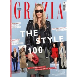 GRAZIA Jahresabo für 125,00€ + Prämie bis 120€ + gratis Knirps Regenschirm im Wert von ~28€
