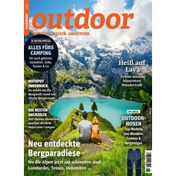 outdoor Jahresabo für 99,65€ + Prämie bis 75€ + gratis Knirps Regenschirm im Wert von ~28€