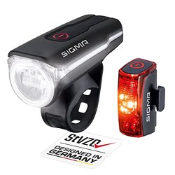 SIGMA Fahrradlicht-Set AURA 60 + INFINITY für 33,99€ (Vgl. 41,94€)