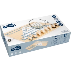 small foot Barrikade und Halma „Gold Edition“ aus Holz für 12,00€ (Vergleich: 18,64€)
