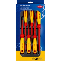 KNIPEX VDE Schraubendreher-Paket (6-teilig) für 42,99€ (Vergleich: 51,99€)