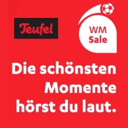Teufel: WM-Sale mit über 80 Produkten – radikal reduziert!