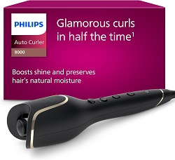Philips automatischer Lockenstab 8000 Series Modell BHB876/00 für 78,99€ (Vergleich: 92,06€)