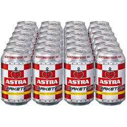 Astra Rakete Biermischgetränk 24×0,33l für 14,24€ (Vgl. 24,13€)