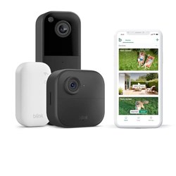 Blink Outdoor 4 + Videotürklingel + Sync-Modul für 24,99€ statt 68,38€