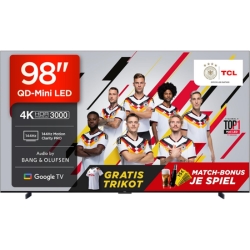 TCL 98Q7C 98 Zoll QD-Mini LED Fernseher für 1.799,00€ (Vergleich: 2.259,99€)