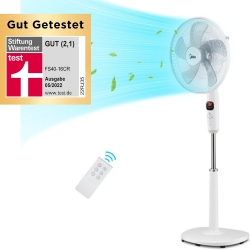 Midea FS40-16CR DC Motor Standventilator für 55,49€ (Vergleich: 68,01€)