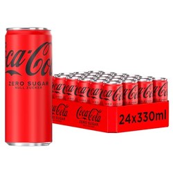 24x Coca-Cola Zero Sugar 330ml für 10,99€ im Spar-Abo (0,46€/Dose)