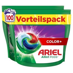 Ariel All-in-1 Pods Color+ 100 Waschladungen für 24,99€ (Vgl. 29,98€)