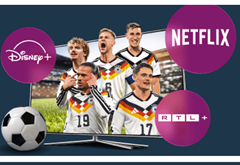 Alle WM Spiele: Telekom MagentaTV Smart inkl. RTL+ bei LogiTel für durchschnittlich 7€/Monat + 30€ Cashback & andere Pakete im Angebot