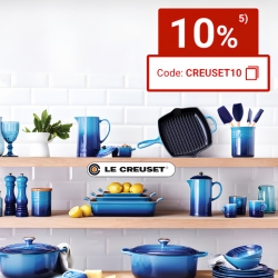 Zubrüggen: 10 % Extra-Rabatt auf Le Creuset – auch auf bereits Reduziertes