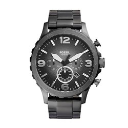 Fossil Nate Herren-Chronograph (Edelstahl, 50 mm) für 87,60€ statt 149€