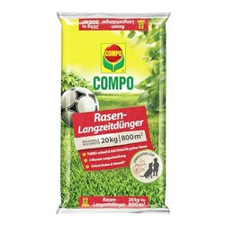 COMPO Rasen-Langzeitdünger 20 kg (für 800 m²) für 41,99€ statt 50,23€