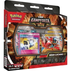 Pokémon-Sammelkartenspiel: Liga-Kampfdeck Mega-Lucario-ex für 34,99€ (Vergleich: 47€)