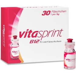 Vitasprint B12 Trinkfläschchen (30 Stück) für 29,99€ (Vergleich: 34,99€)
